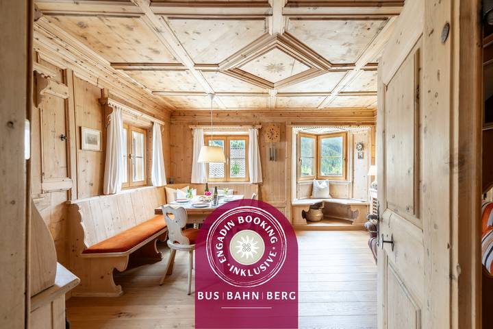Appartamento per 11 persone, con Giardino e Vista lago in Engadina