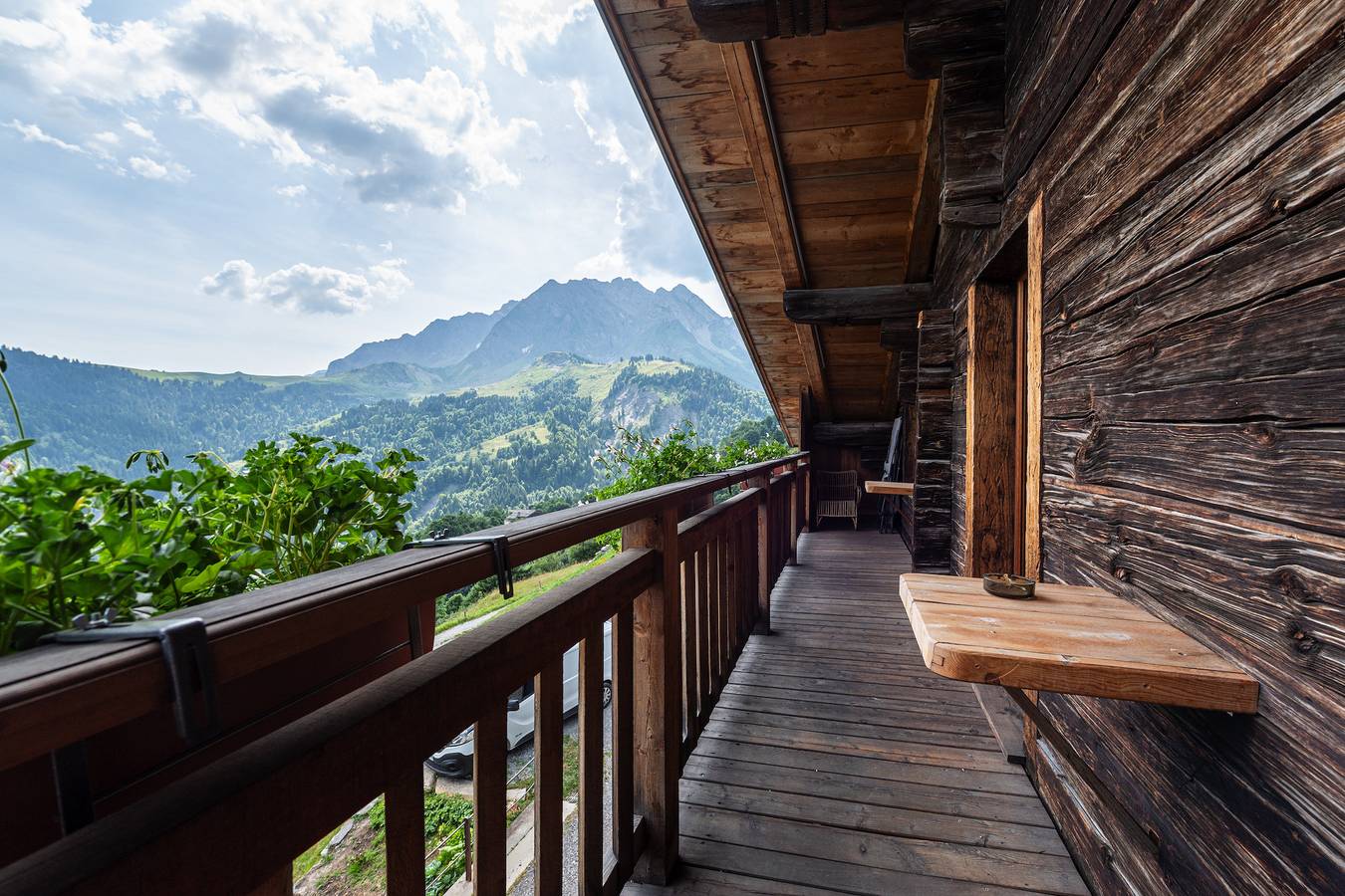 Appartement entier, Appartement 'Gite Les Clapières - Grande Partie' avec vue sur les montagnes in La Giettaz, Région d'Albertville