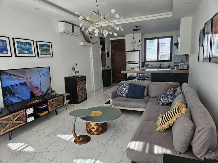 Bungalow für 6 Personen, mit Meerblick und Garten sowie Ausblick auf Zypern - 4