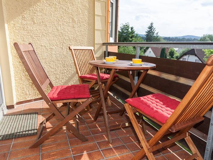 Ferienhaus für 4 Personen, mit Balkon in Weißenstadt