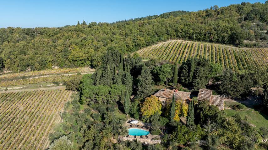 Villa voor 10 personen, met tuin in Castellina in Chianti