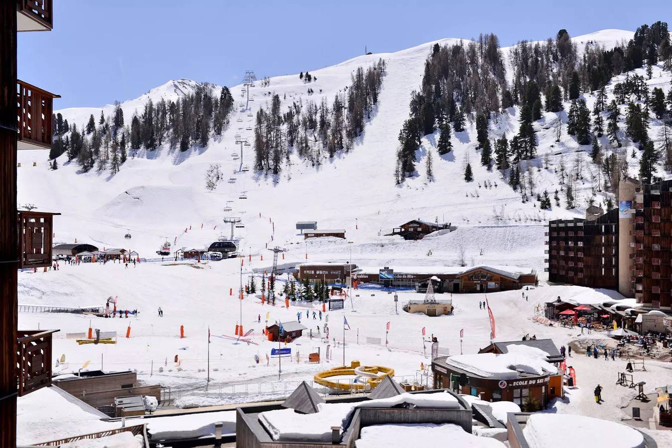 Studio entier, Studio divisible fonctionnel · Cœur de station · Vue Pistes in La Plagne, La Plagne-Tarentaise