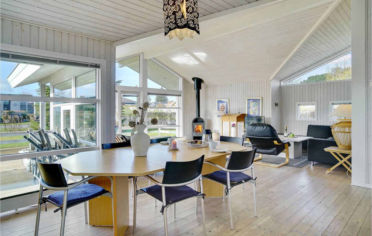 Ferienhaus für 6 Personen mit Terrasse in Strøby, Stevns und Umgebung