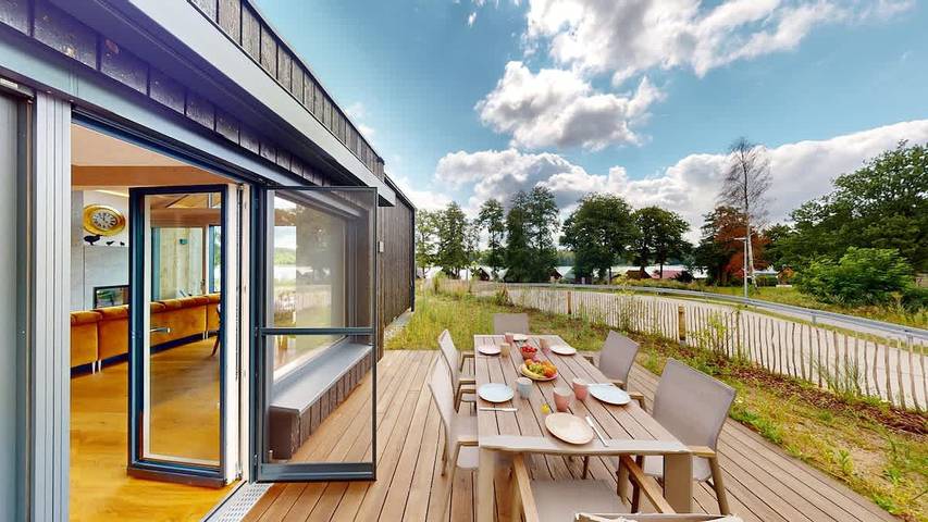 Ferienhaus für 8 Personen, mit Garten und Sauna