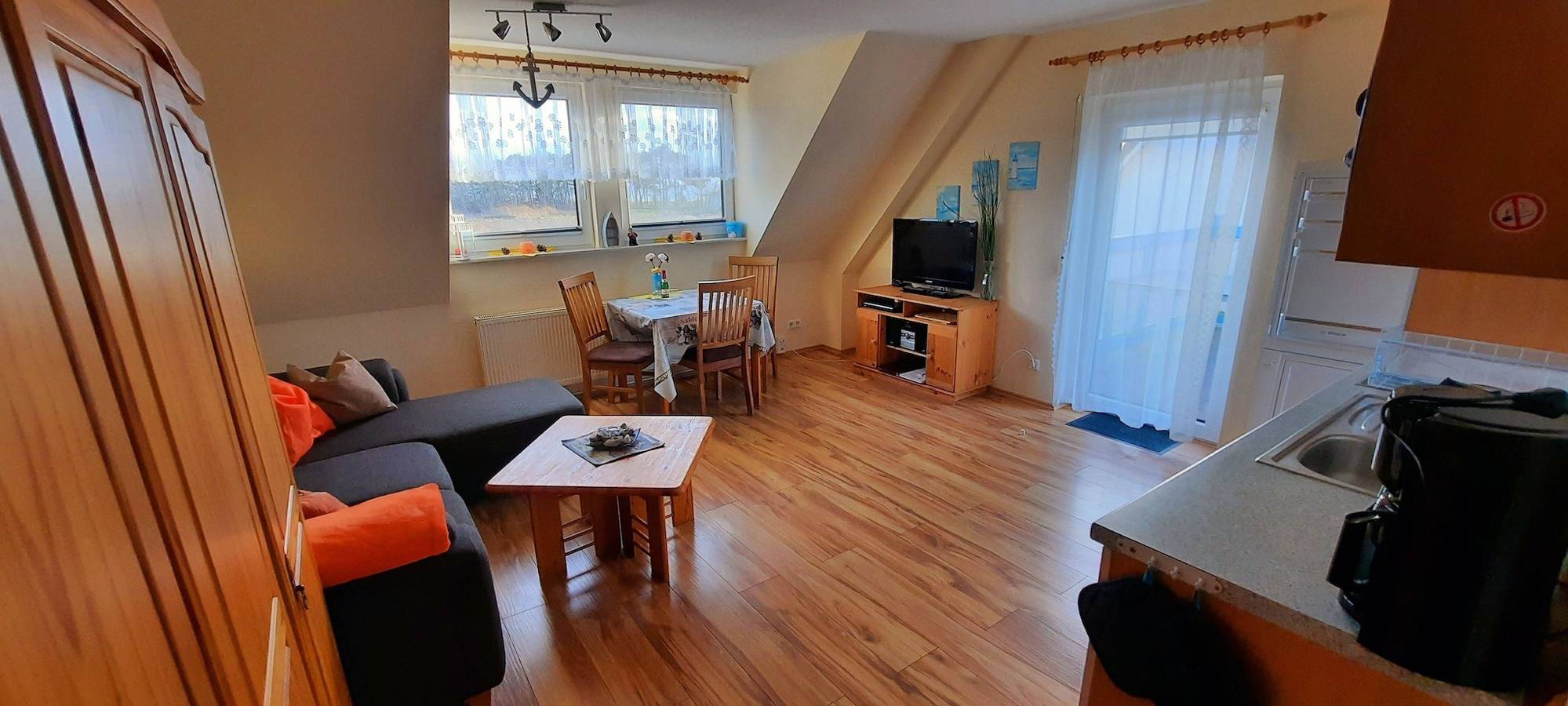 Ganze Ferienwohnung, Fw Seestern 3 Personen in Klein Zicker, Mönchgut