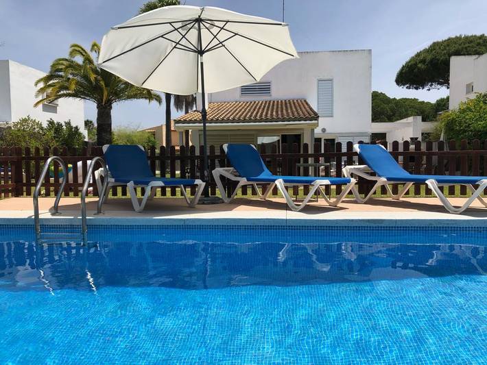 Holiday home for 8 people with pool in Roche, Conil de la Frontera