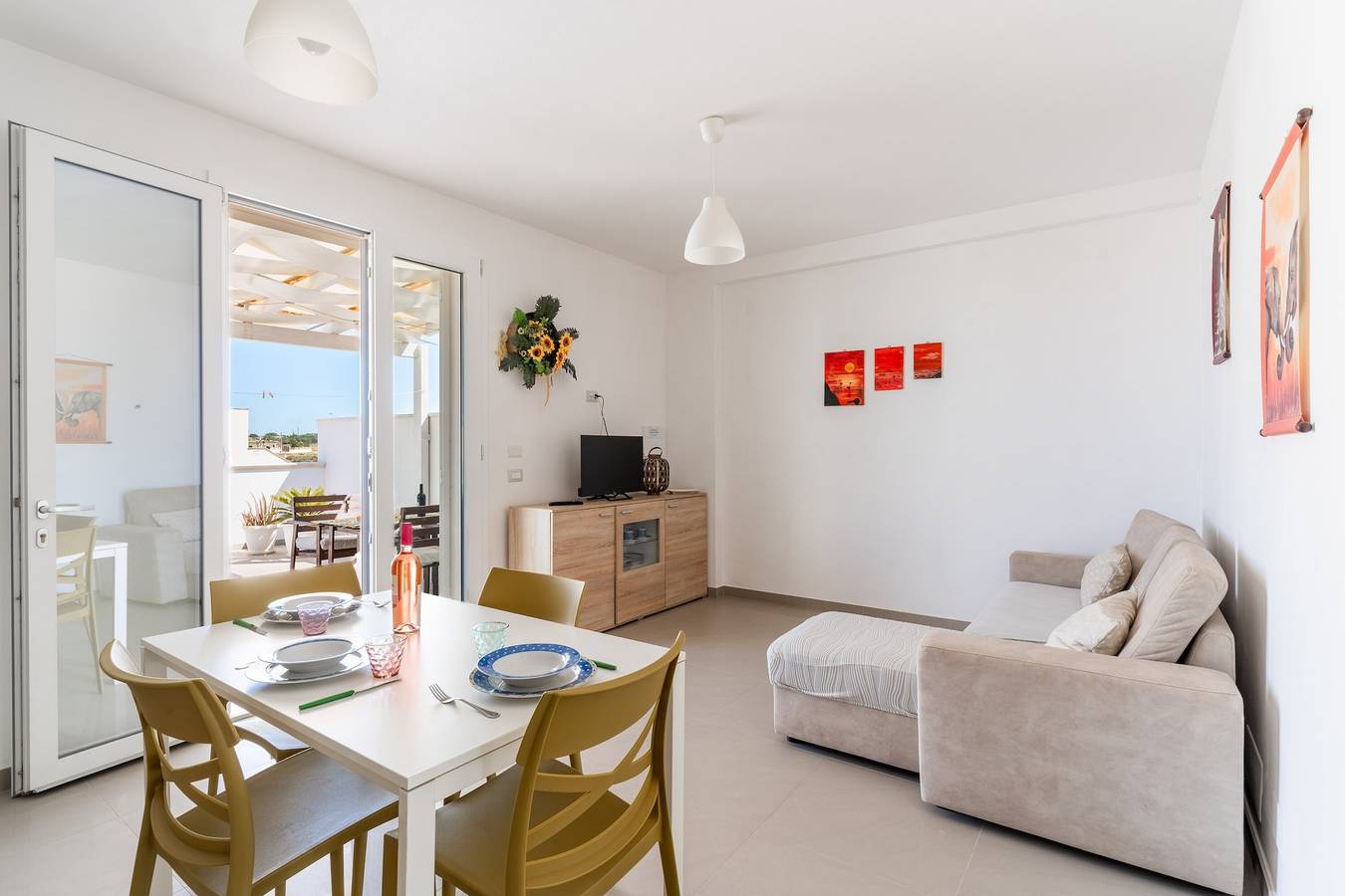 Casa vacacional 'Donasand_torre San Giovanni' con terraza privada y balcón in Torre San Giovanni, Ugento