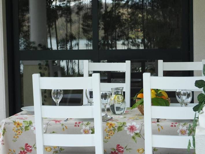 Gîte pour 6 personnes, avec vue ainsi que jardin et vue sur le lac à Vila de Rei - 4