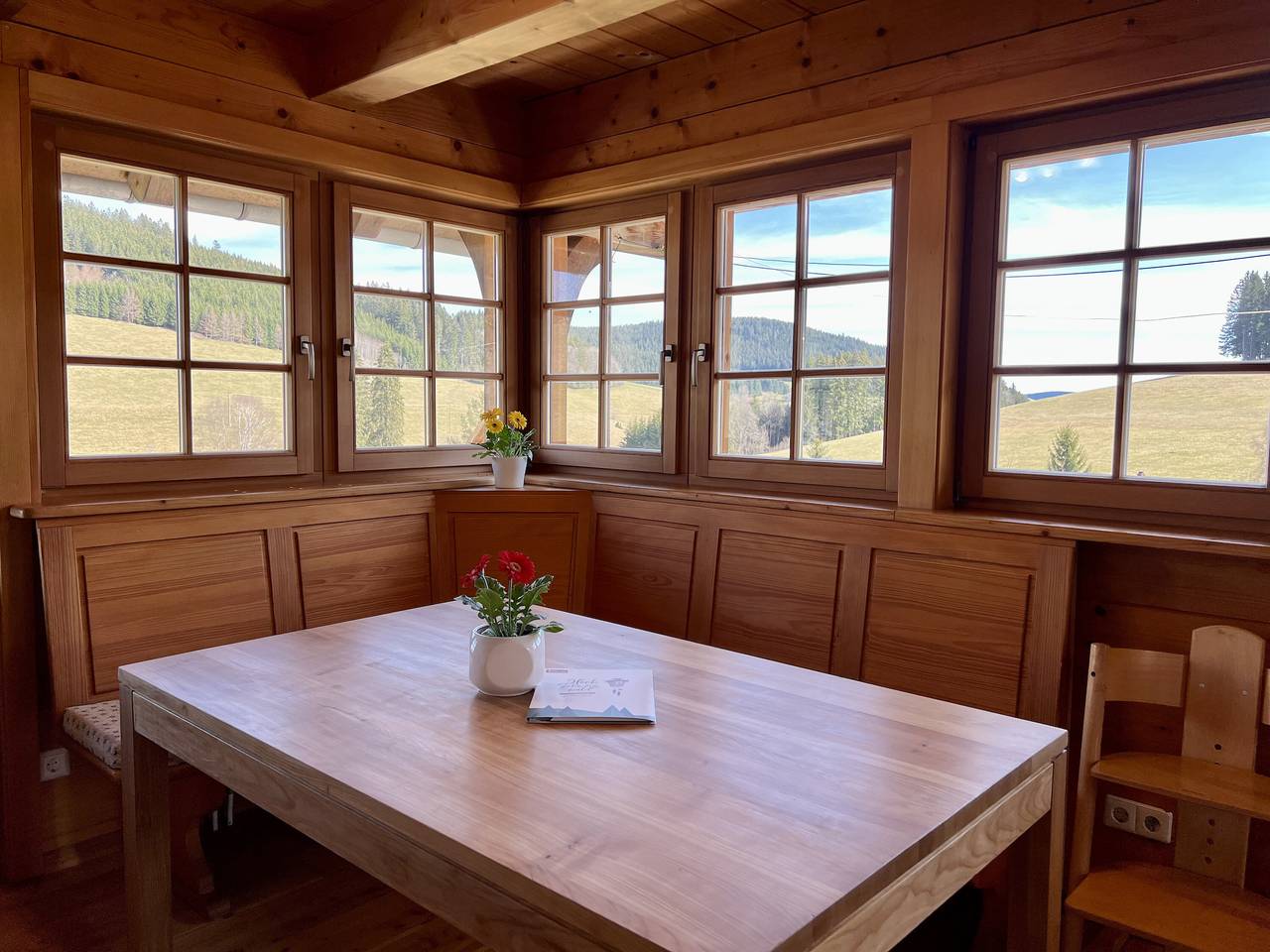 Entire apartment, Apartment 'Ferienwohnung Sonnenschein, 80 Qm' with Mountain View, Private Terrace and Shared Garden in Suedlicher Schwarzwald, Titisee-Neustadt