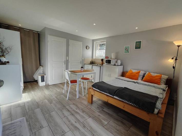 Appartement de vacances pour 2 personnes, avec vue et jardin