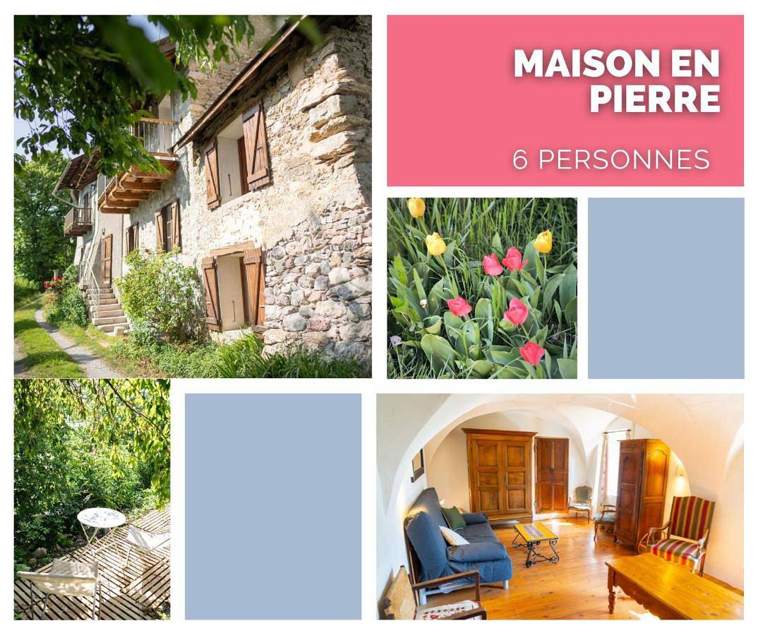 Belle maison en pierre - Saint-Crépin - Guillestre - Queyras in Saint-Crépin (Hautes-Alpes), Parc national des Écrins