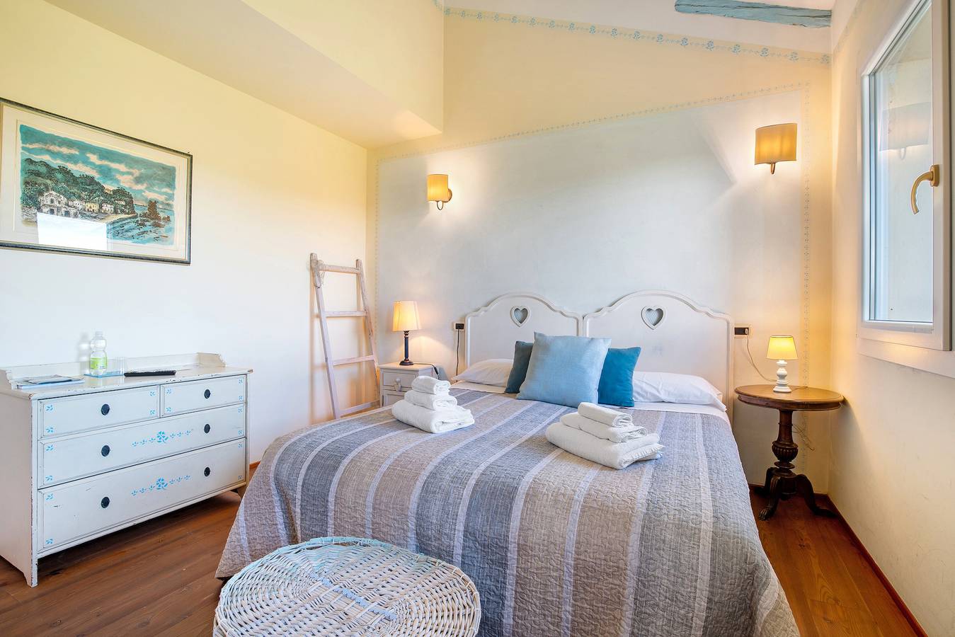 Habitación 'Azzurra' con Jardín Compartido, Wi-Fi y Aire Acondicionado in Mirano, Provincia de Venezia