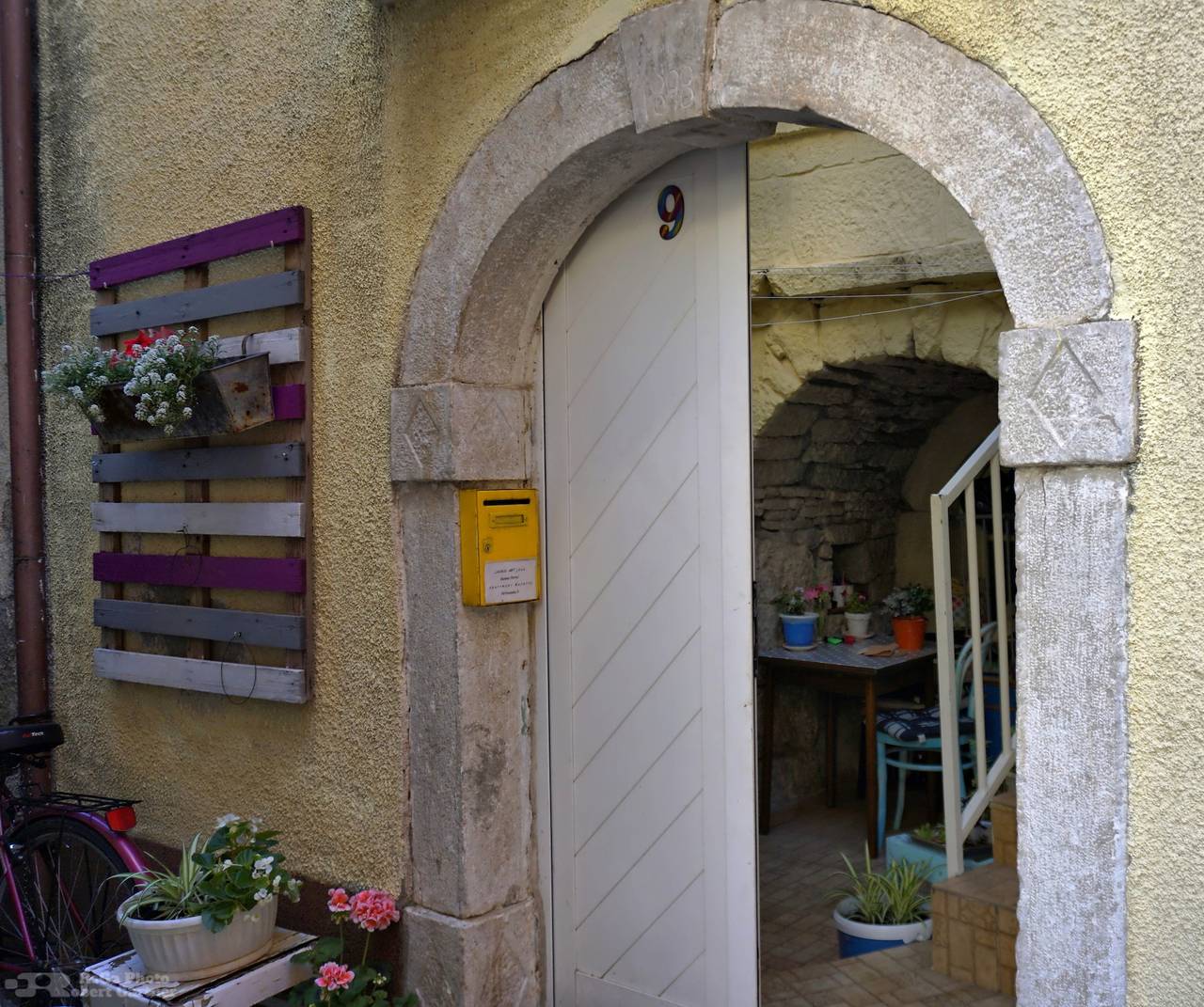 Ganze Wohnung, 1-Zimmer-Ferienwohnung mit Balkon und Meerblick Selce, Crikvenica A-22935-a in Selce, Primorje-Gorski Kotar
