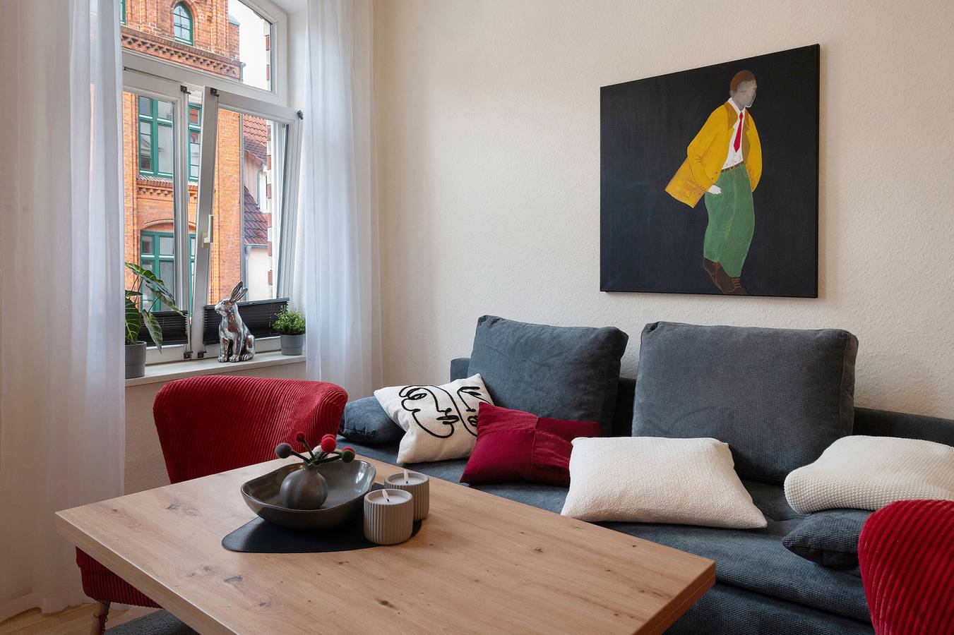 Apartamento entero, Apartamento 'Ferienwohnung' con Wi-Fi in Wismar, North-West Mecklenburg (Wismar region)