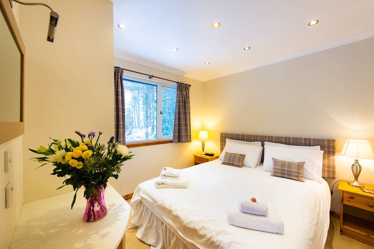Osprey Lodge with river and mountain view in Stirling und Umgebung