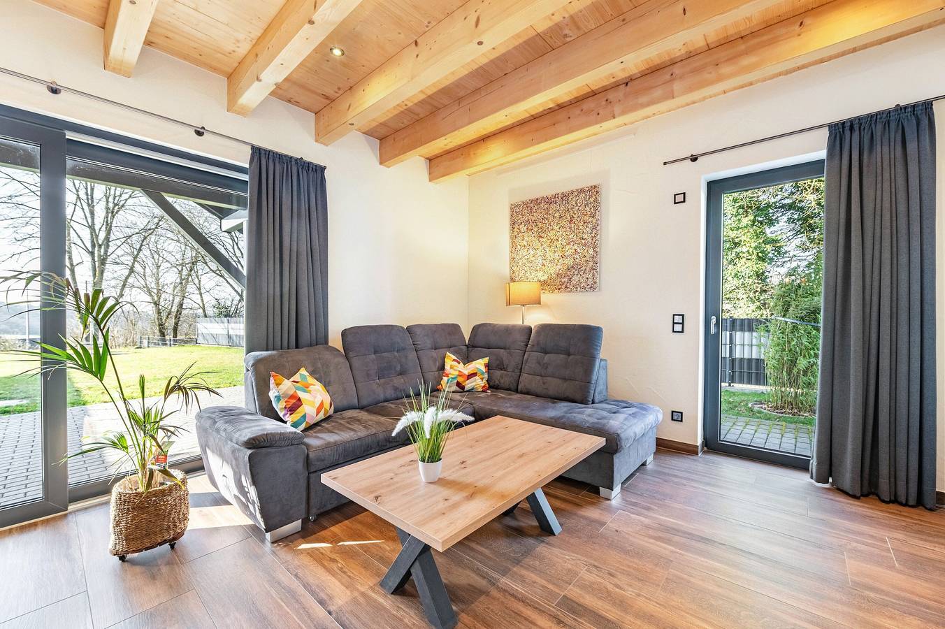 Apartamento entero, Apartamento “Staufenberg Chalets” con wifi in Berschweiler bei Kirn, Río Nahe