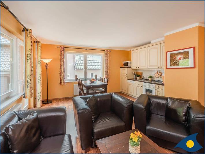 Ferienwohnung für 4 Personen, mit Garten
