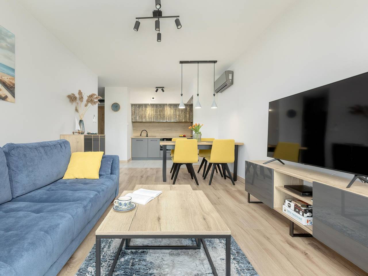 Ganze Wohnung, Apartment mit Blick auf den Fluss, Pool und Sauna in Dziwnów, Baltic Sea Pomerania