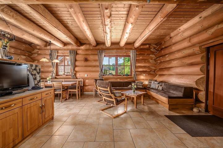 Hütte für 8 Personen, mit Garten und Terrasse in der Fränkische Schweiz