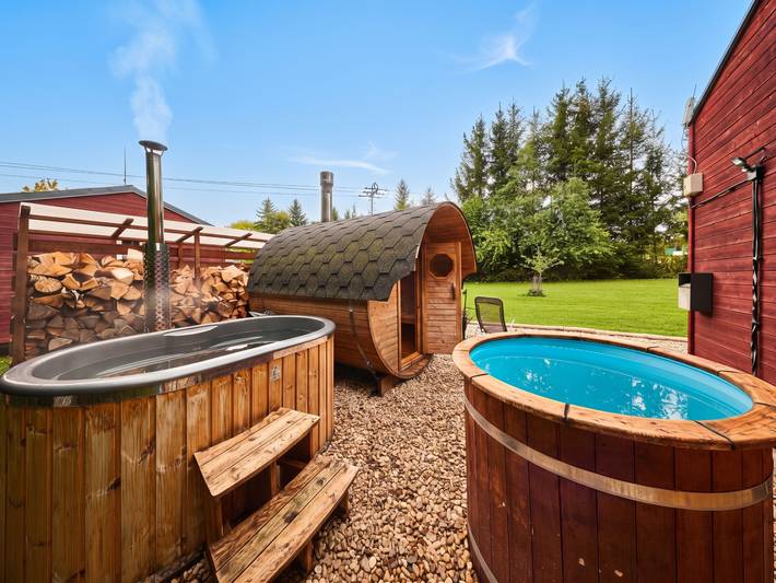 Maison de vacances pour 4 personnes, avec jardin ainsi que terrasse et sauna, animaux acceptés - 1
