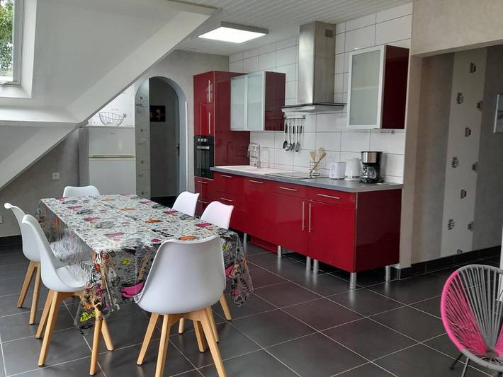 Gîte pour 6 personnes, avec jardin à Saint-Molf