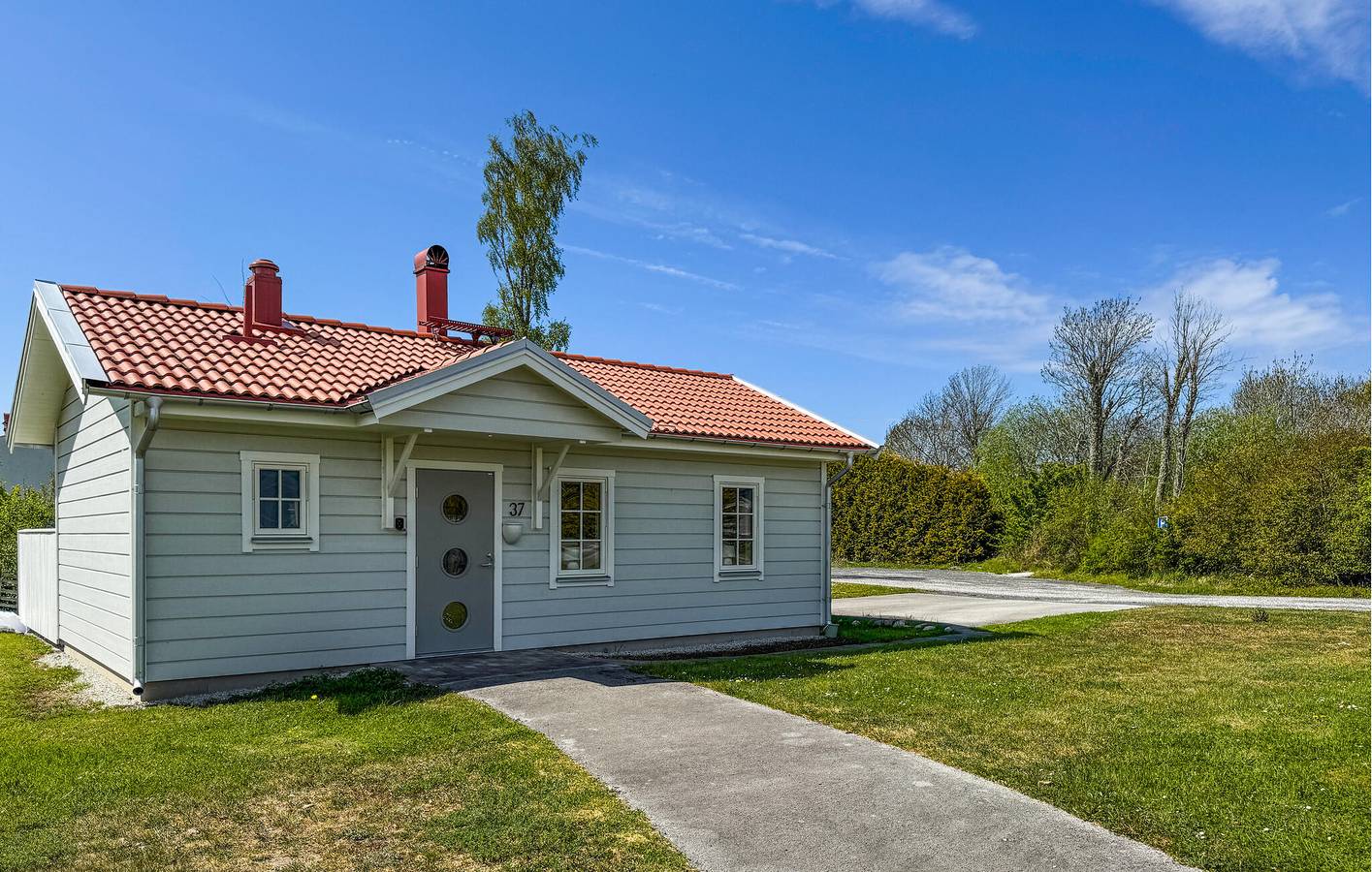 Ferienhaus für 4 Personen mit Terrasse in Tofta, Gotland