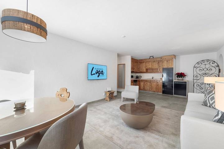 Ferienwohnung für 4 Personen, mit Whirlpool und Sauna sowie Ausblick in St. Moritz - 4