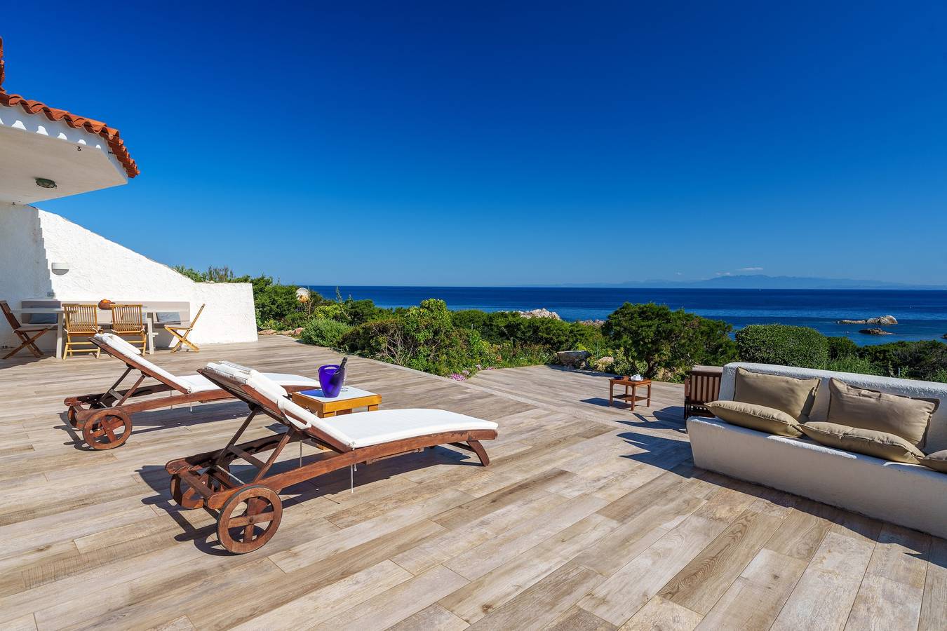 Villa 'La Contredda Portobello' con vista mare, Wi-Fi e aria condizionata in Portobello di Gallura, Portobello