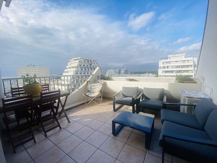Gîte pour 5 personnes, avec terrasse dans Port de la Grande Motte - 3
