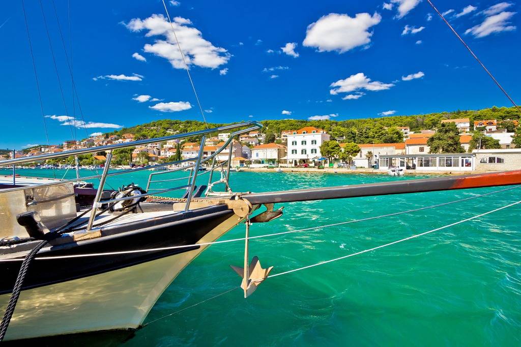 Ganze Wohnung, Ferienwohnung in Tisno mit Meerblick, Balkon, Klimaanlage, W-Lan (4874-3) in Tisno, Šibenik-Knin