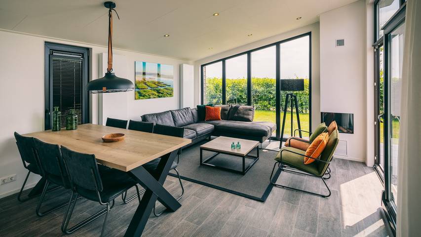 Ferienhaus für 6 Personen, mit Balkon/Terrasse und Terrasse sowie Garten in Südholland