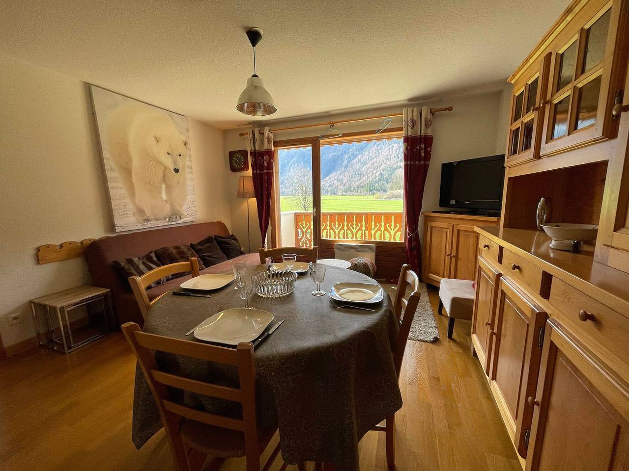 Appartement entier, Appartement T2 avec Balcon et Parking à Samoëns in Samoëns, Région de Bonneville