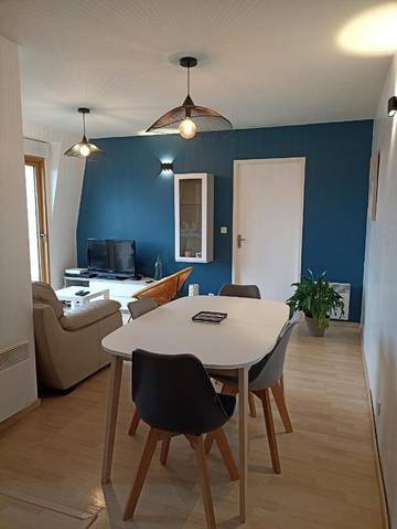 Gîte pour 2 personnes, avec terrasse à Trémuson