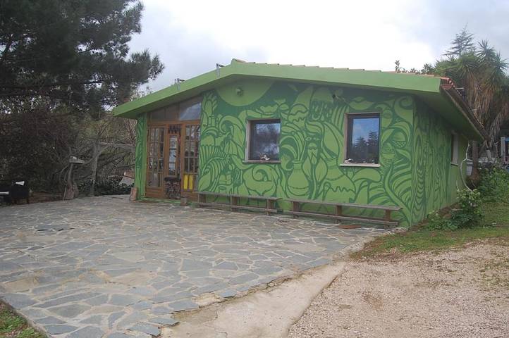 Ferienhaus für 4 Personen, mit Terrasse und Garten sowie Ausblick
