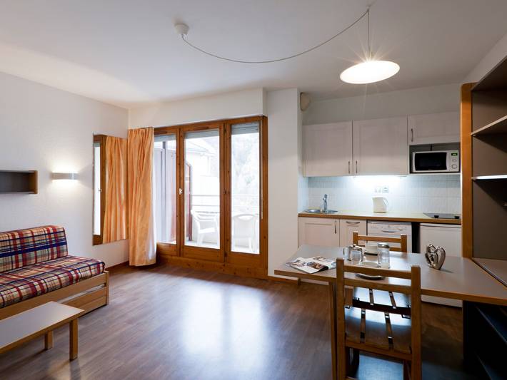 Location de vacances pour 2 personnes, avec terrasse, animaux acceptés à Brides-les-Bains