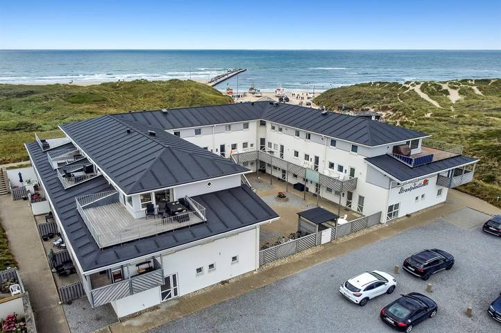 Ferienwohnung für 4 Personen, mit Balkon in Løkken