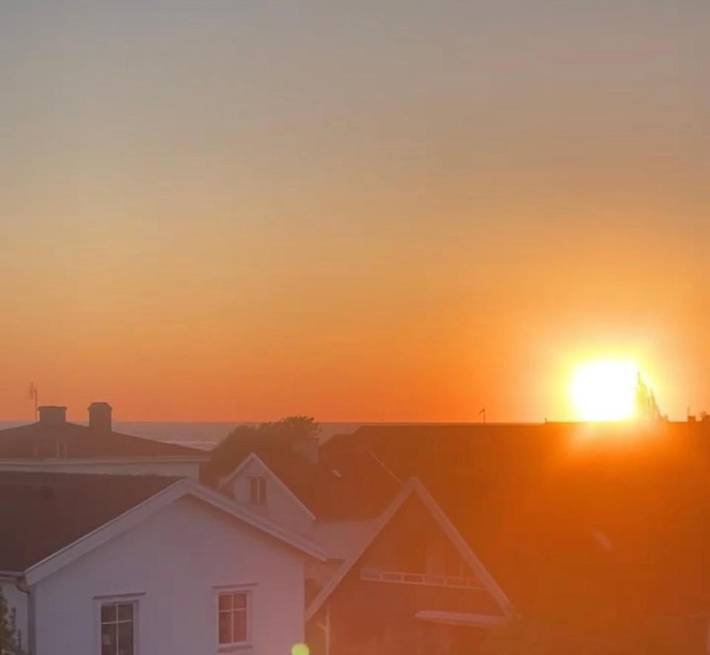 Lägenhet för 4 Personer, med utsikt samt sjöutsikt och trädgård i Höganäs