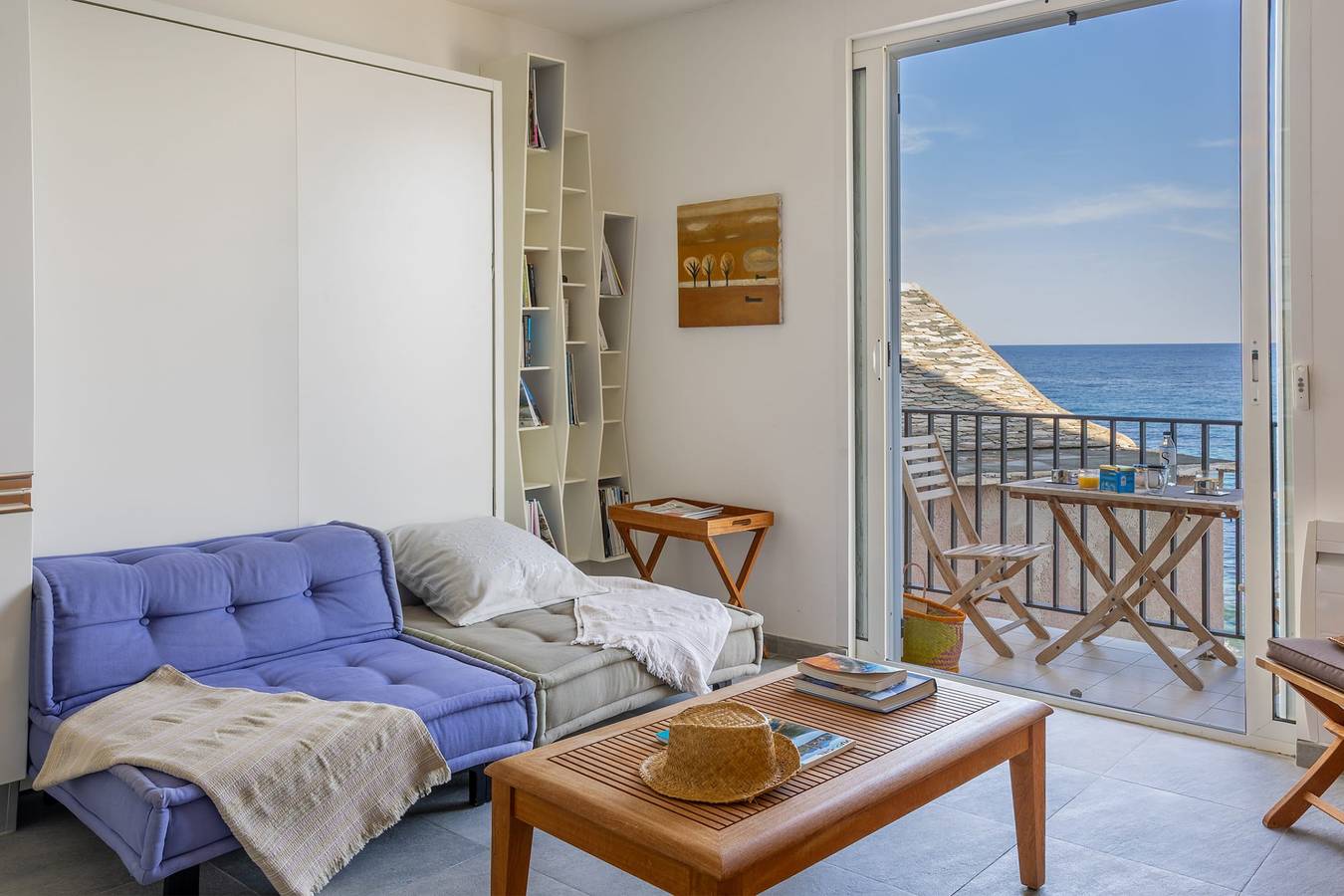 Appartamento intero, A Casa in Cala – Petit cocon vue mer à Erbalunga in Erbalunga, Brando
