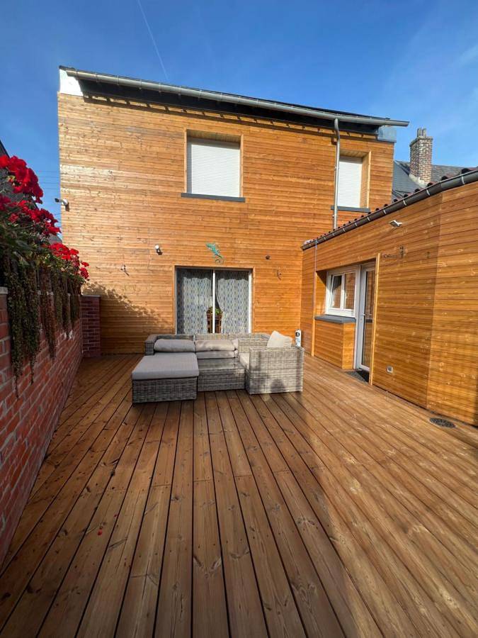 Maison d’hôte pour 7 personnes, avec terrasse dans Le Cateau-Cambrésis