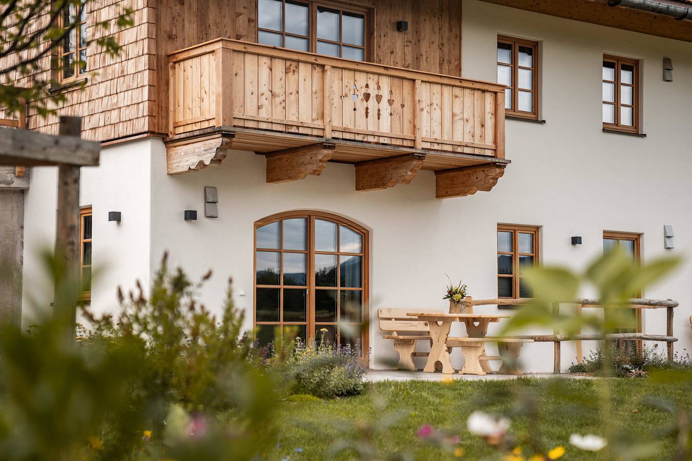 Ganze Ferienwohnung, Heimelei - Ferienwohnung "Liesl" - Handicapfreundliche Ferienwohnung im Erdgeschoss in Surberg, Chiemsee