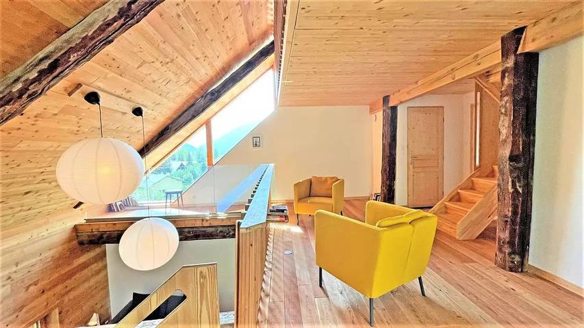 Ferienhaus für 8 Personen, mit Ausblick