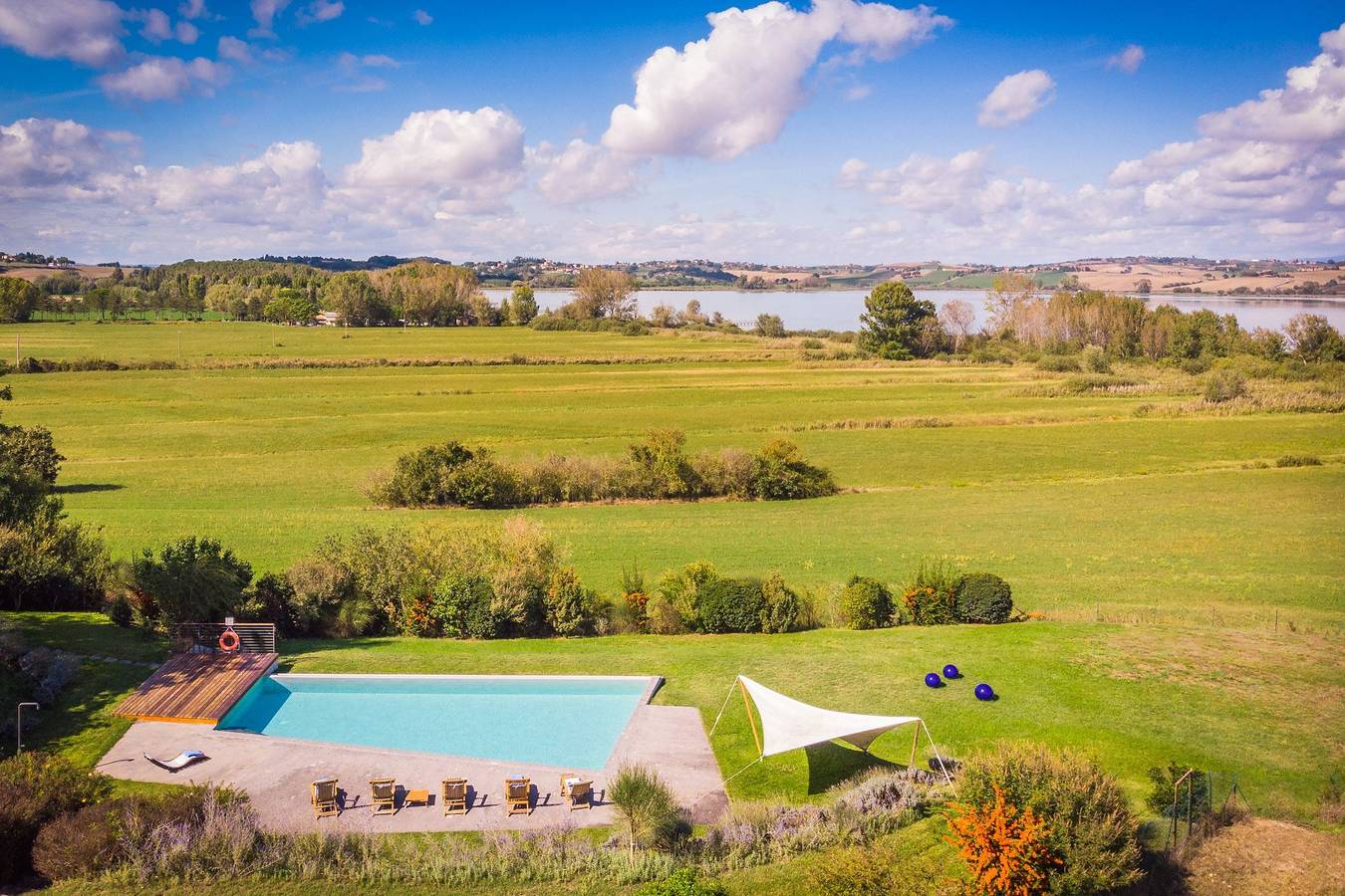 Villa für 9 Personen mit Garten in Chiusi, Chianti