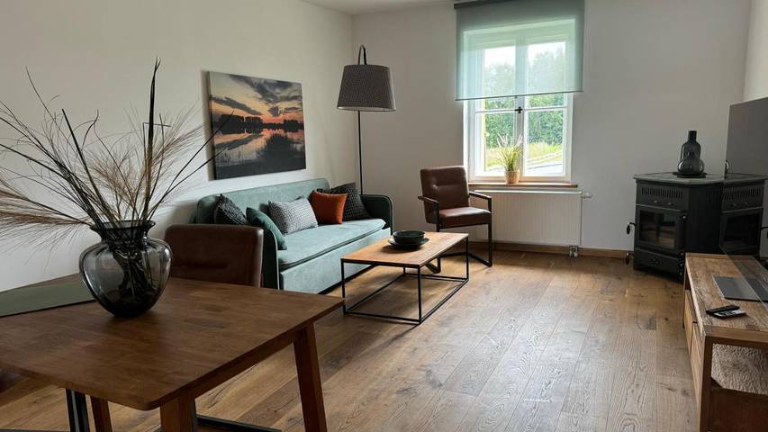 Ferienwohnung für 4 Personen, mit Garten und Seeblick sowie Ausblick, mit Haustier - 1