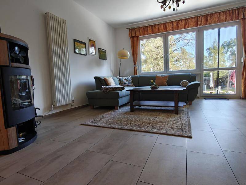Ganze Wohnung, Ferienwohnung für 4 Personen mit Balkon/Terrasse in Lychensee, Lychen
