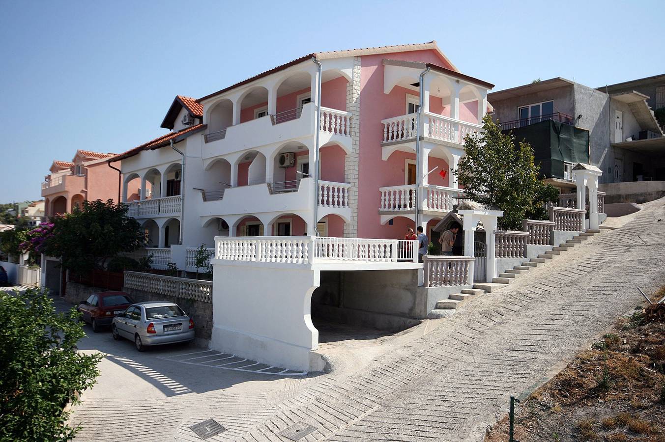 Entire apartment, One bedroom apartment with terrace and sea view Mastrinka, Čiovo A-4648-c in Mastrinka, Ciovo