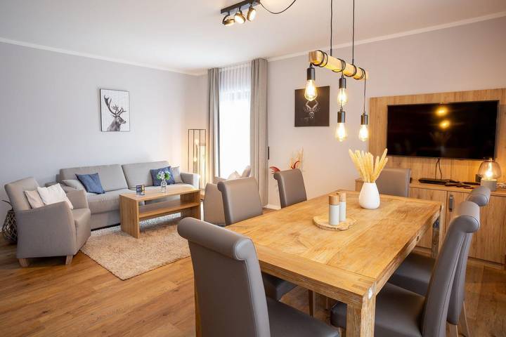 Hütte für 6 Personen, mit Balkon und Whirlpool sowie Terrasse und Garten in Braunlage - 3
