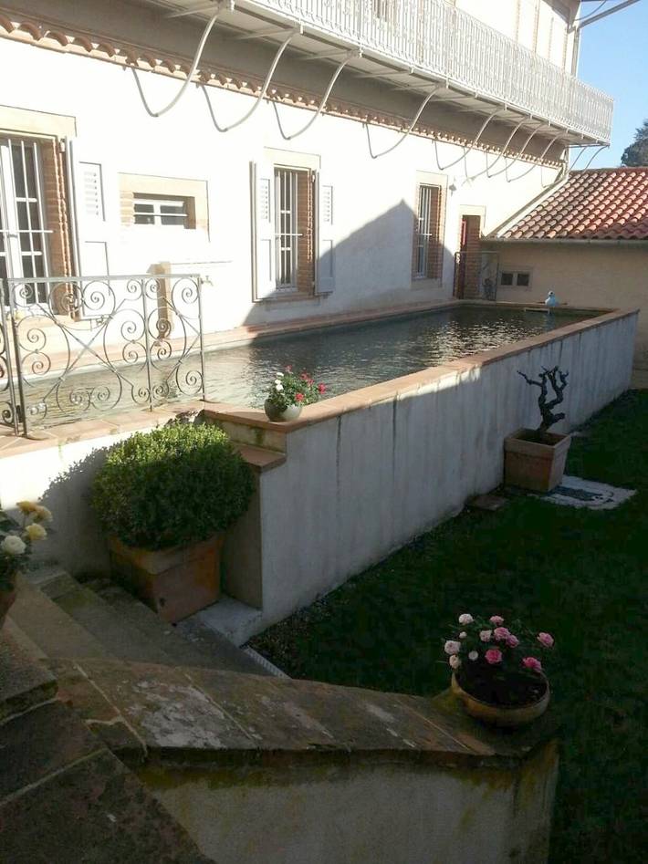 Chambre d’hôte pour 3 personnes, avec Balcon ainsi que Terrasse et Jardin