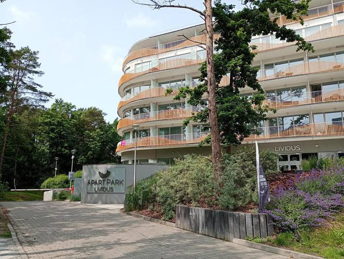 Ferienwohnung für 2 Personen, mit Whirlpool und Terrasse sowie Pool und Sauna in Swinemünde