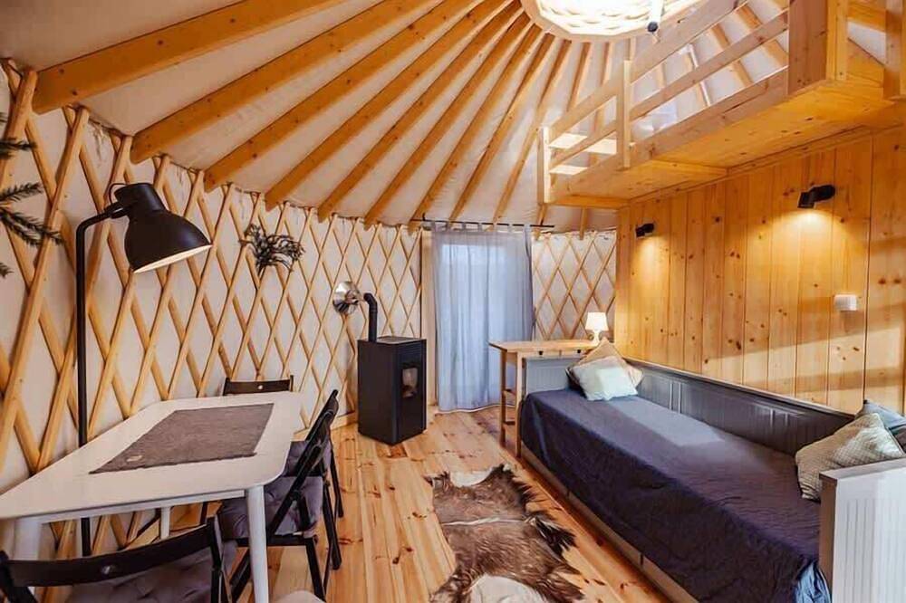 Cztery Stawy Glamp - Yurt Genghis Khan in Roztocze