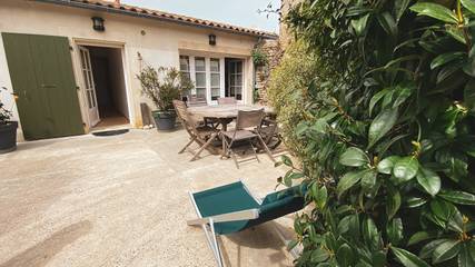 Gîte pour 7 personnes, avec terrasse à Saint-Clément-des-Baleines